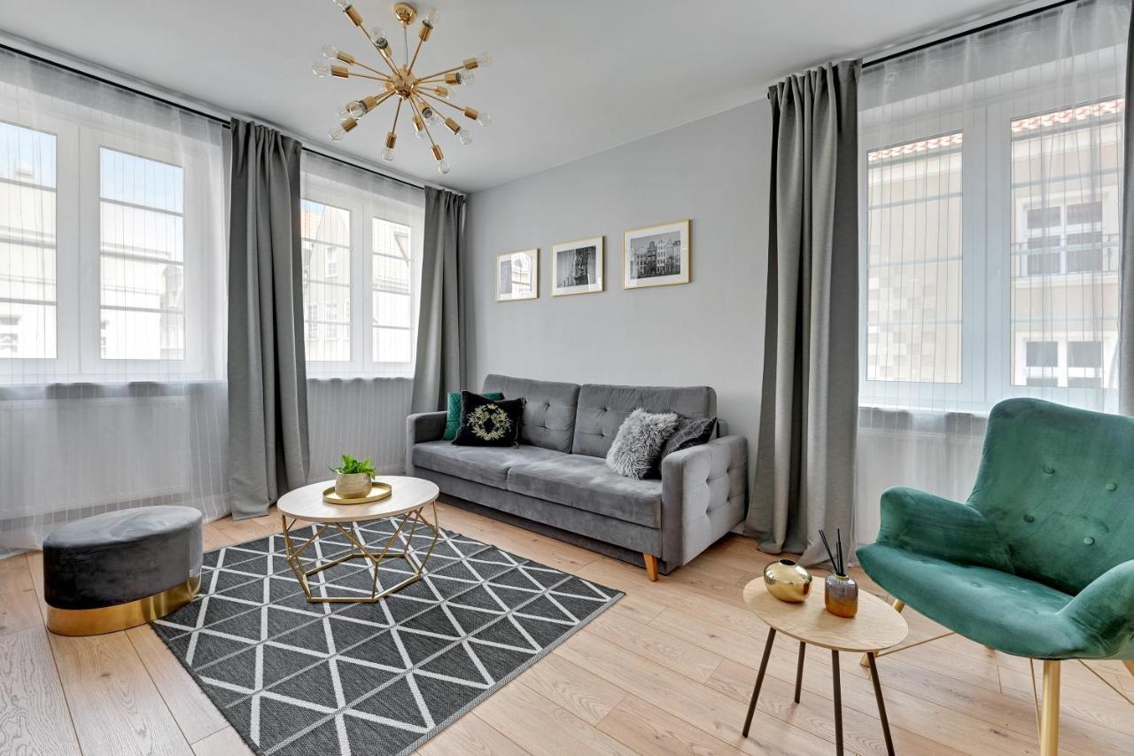 The Golden Lions Ogarna Apartment Gdansk Bagian luar foto